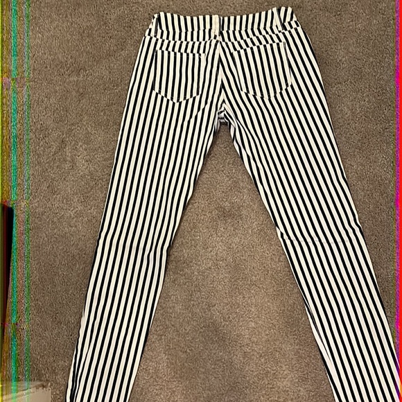 Vintage Striped low rise skinny pants - Picture 4 of 5
